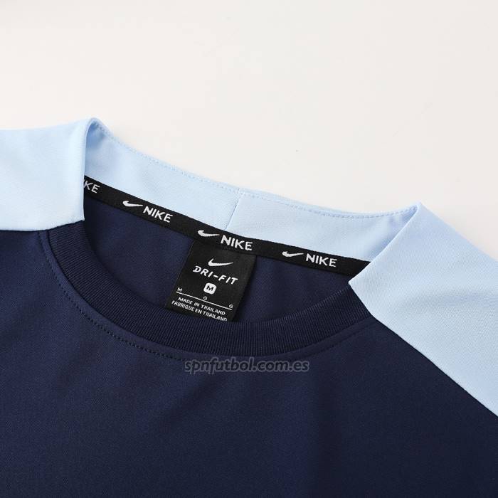 Chandal del Francia Manga Corta 2024-2025 Azul - Pantalon Corto